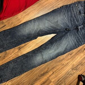 Men's Faded Black Slim Jeans